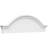 Segment Arch W/ Flankers Smooth Architectural Grade PVC Pediment-41859717