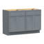 Base de meuble-lavabo double 48 po seulement-106891038