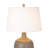 Superbes lampes de table transitionnelles brunes (ensemble de 2)