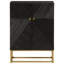 Iron Rectangle Accent Cabinet