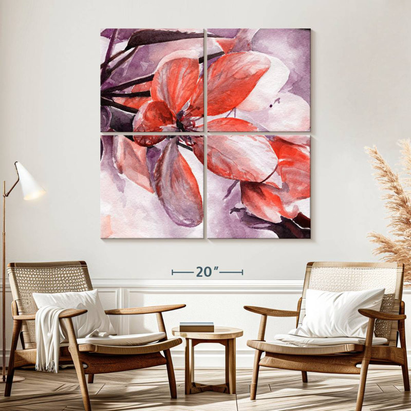 Harnek Japanese Cherry Blossom, 57" H x 57" W