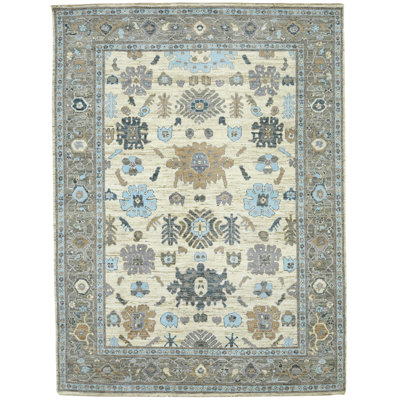 Kingfield One-of-a-Kind 9'3" x 12'8" 2018-Now Area Rug in Cream
