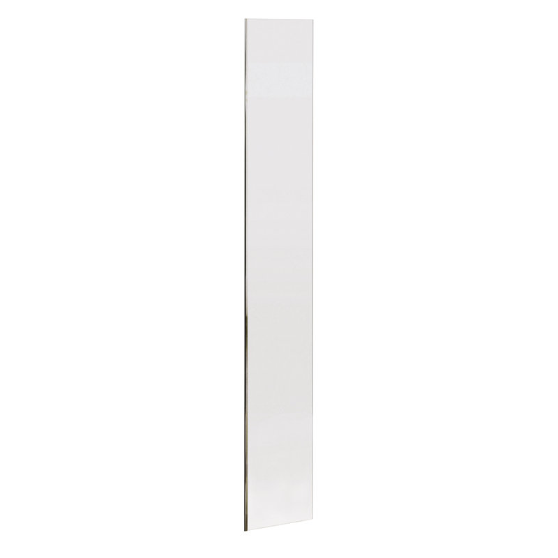 21.5mm 215mm W x 1950mm H Frameless Wet Room Glass Screens with Clear Glass