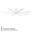Size Matters 8-Blade Smart Ceiling Fan-623774037-627044271