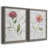 Toile avec cadre gris