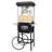Lincoln Popcorn Machine - 8oz Popper with Stainless-Steel Kettle, Cart , Reject Kernel Tray, Warming Light, and Accessories by Great Northern Popcorn (Black)