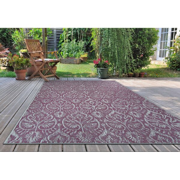 Outdoor Rug 5x7 Reversible Plastic Jacquard Woven Black Border Indoor Patio  Rugs