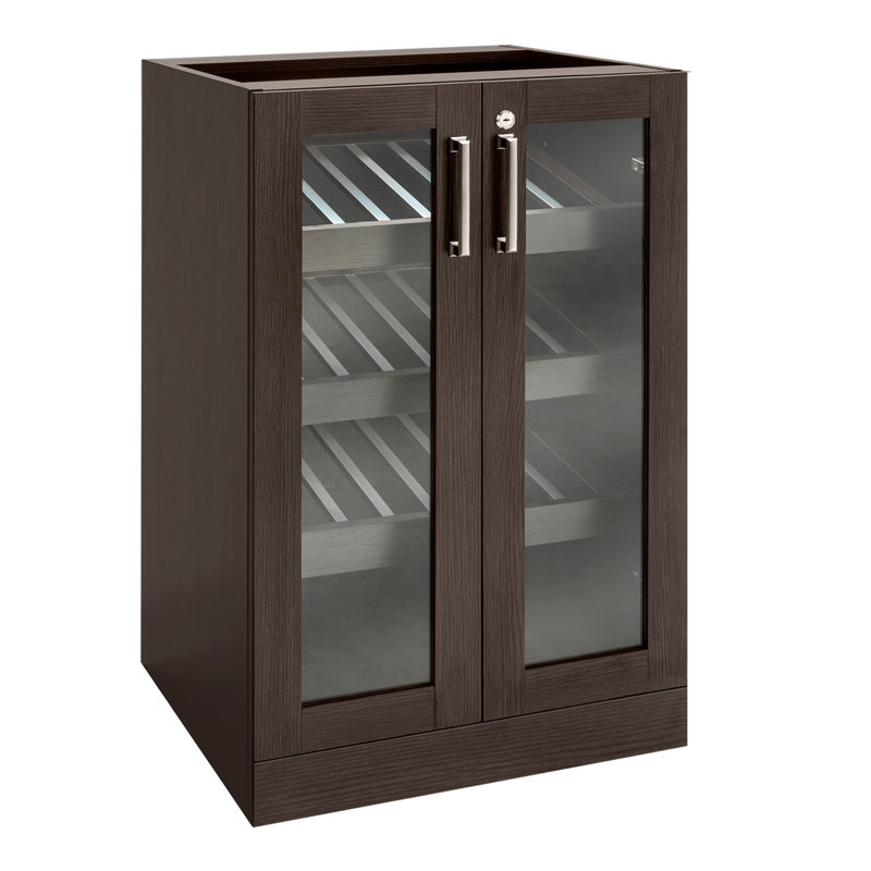 Home Display Bar Cabinet, Espresso