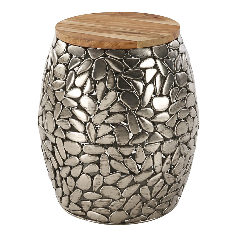 Schaumburg Metal Accent Stool