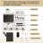 Farmhouse Wall Keychain With Mail Organizer