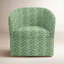 Chaise pivotante Pembroke en vignes grimpantes - vert-121672263