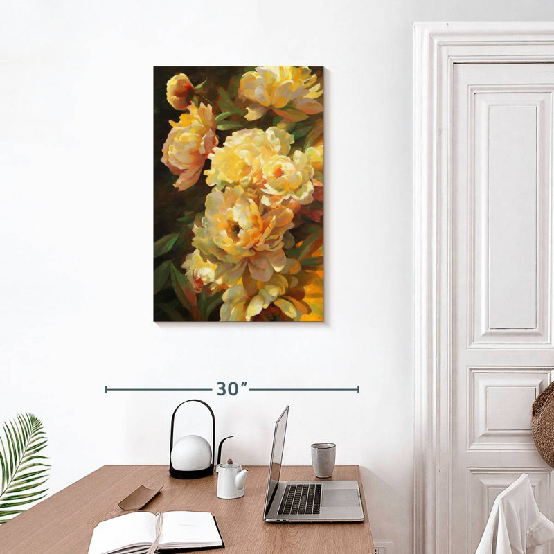 Harnek Peonies For Springtime, 30" H x 20" W