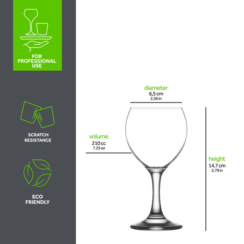 Sofia Wine Glass, 0.23fl oz