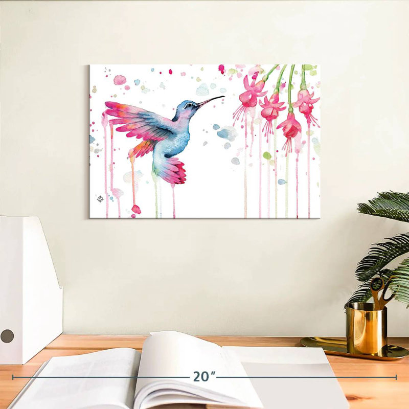 Jardin de colibris Brampt, H 8 po x l 12 po
