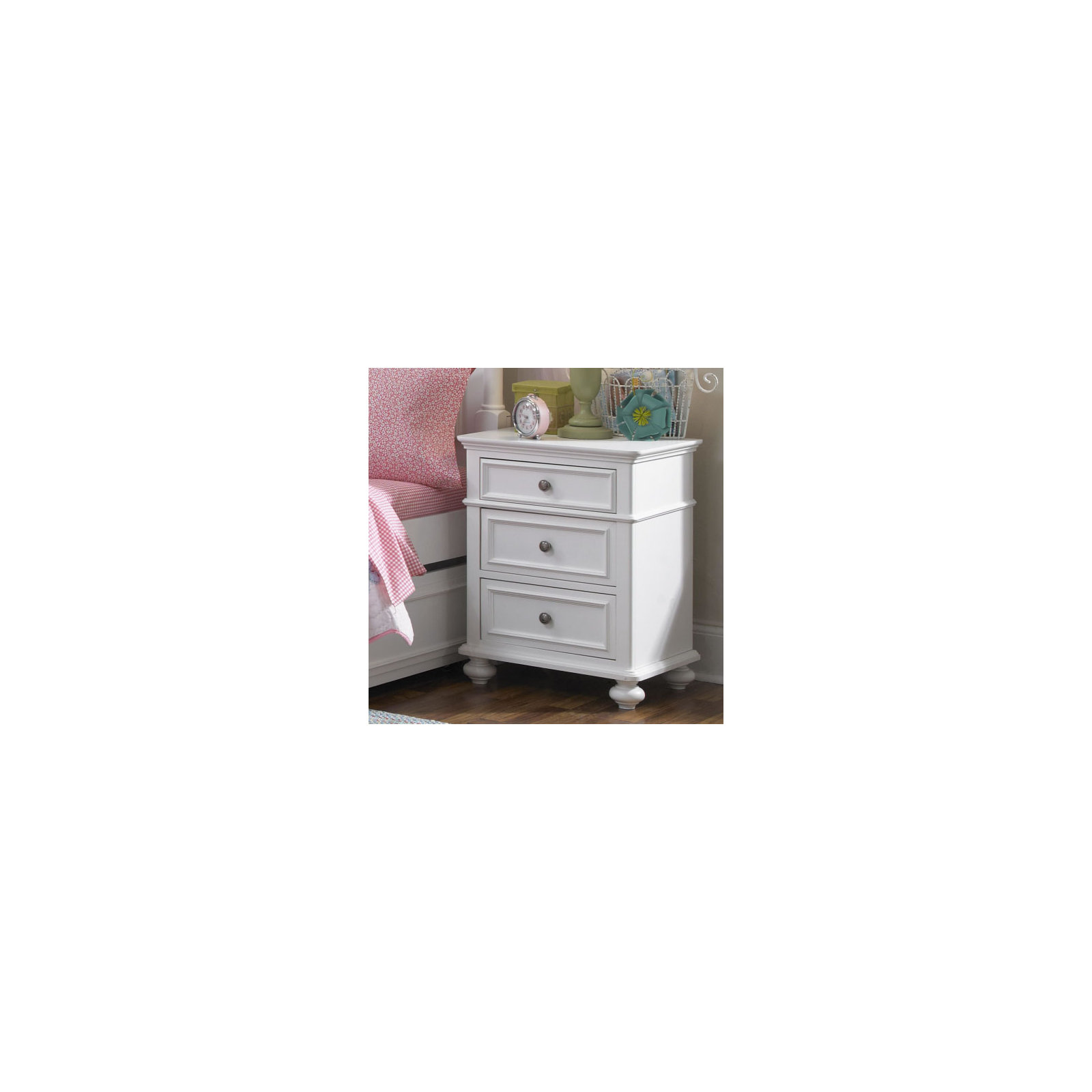 Aston 3 Drawer Nightstand