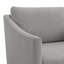 Chaise pivotante Toms en gris clair Freya