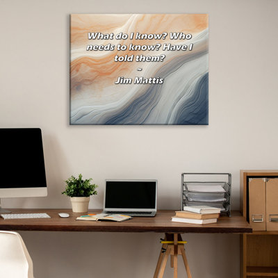 Trinx Gallery Wrapped Canvas By Deborah Ager: "I want to run the beach’s length, because it n