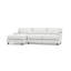 Mila 2-Piece Fabric Sectional-66707612-66707626-66707602