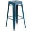 Kai Industrial Style Bar Stool - Set of 4 - Modern Metal Counter or Bar Height-270456273-295981244