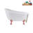 53.1'' x 25.6'' Soaking Acrylic Bathtub-90763180-76275074