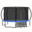 Grand trampoline de style roman sans panier de basketball