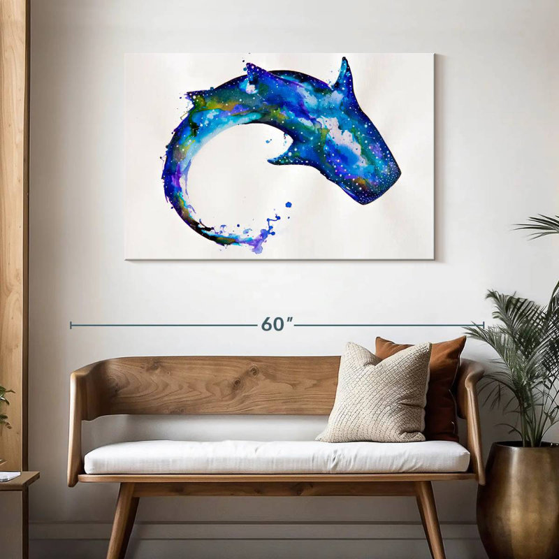 Brampt Celestial Shark, 30" H x 45" W
