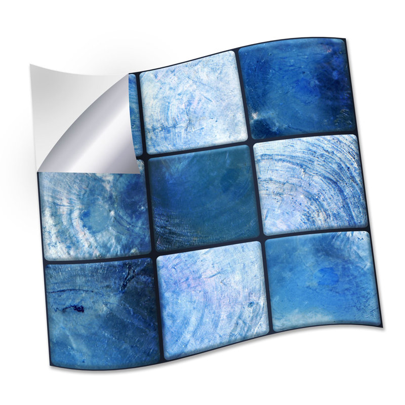 5.91 in. W x 5.91 in. L Fireplace Surround Peel and Stick Mosaic Tile
