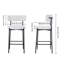 Counter Stool with Metal Frame