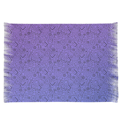Tapis mauve/noir dégradé rpg Mcguigan