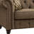 67" Brown And Dark Brown Linen Loveseat-1322895848