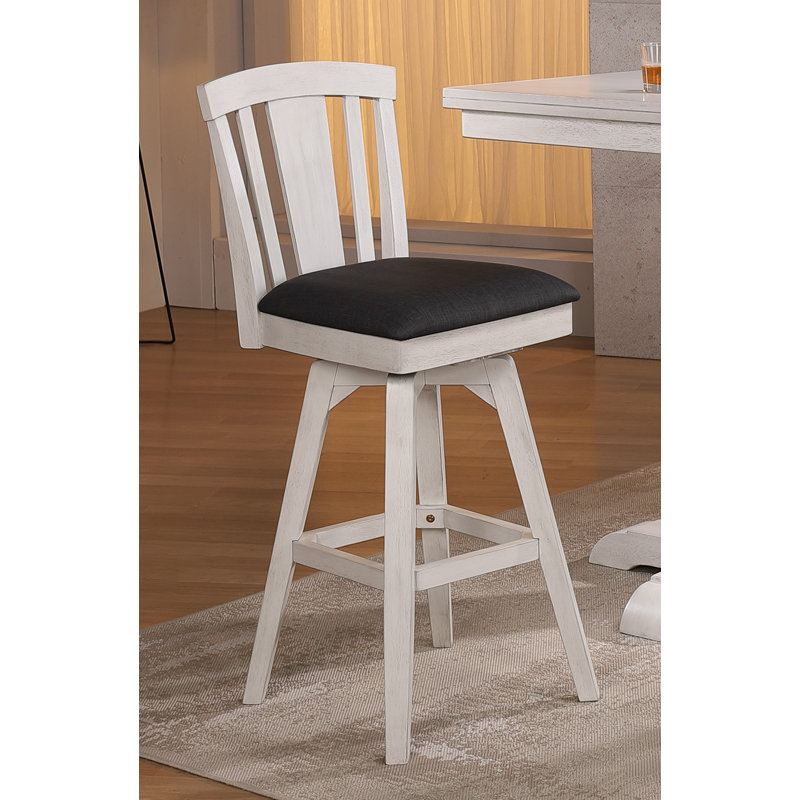 Tabouret de bar rotatif 24 po Noam, Tabouret de comptoir (siège d’une hauteur de 24
