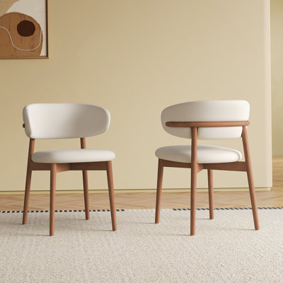Chaise de salle à manger Mid-Century Modern