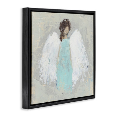 Cadre flottant Soft Angel Impression, design par Cassandra Cushman