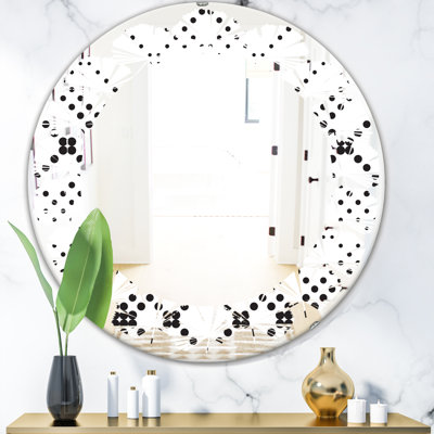 Quatrefoil Dynamics I Modern Wall Mirror