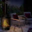 Round Steel Smokeless Chimnea