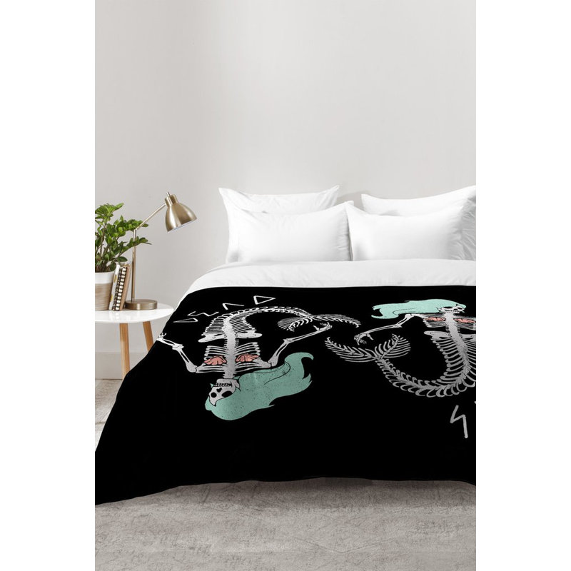 Ensemble d'édredon Mer Morte, Édredon double / grand + 2 taies décoratives sta