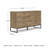 Egoitz 59.02'' W 6 - Drawer Dresser