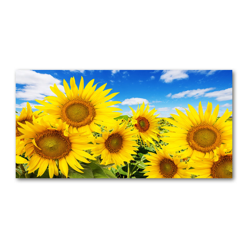 Sunflowers - No Frame Print on Canvas