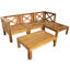 5-Piece Sectional Sofa Set with Cushions-414319899