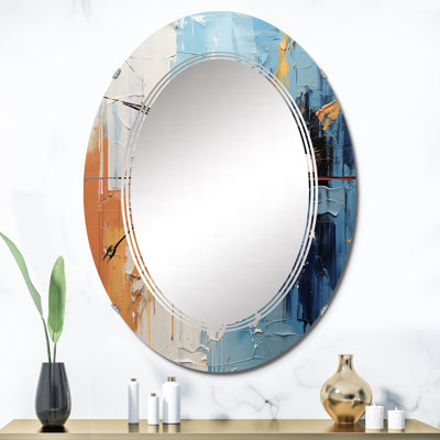 Narvi - Miroir mural moderne ovale