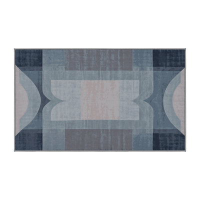 Silky Soft Plush Gray Area Rug