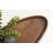 Tomaz Mango Wood Footed Oval Tray