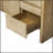 Modern Solid Ash Veneer MDF Sideboard With 3 Drawers, Semi-Open Shelf, And Center Cutout For Versatile Storage And Aesthetic Appeal-435305646