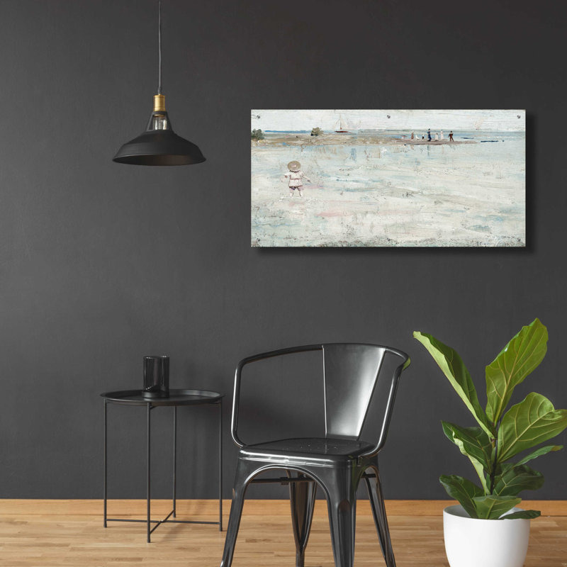 «Ricketts Point» par Stellar Design Studio, art mural en verre acrylique, H 24 po x l 48 po