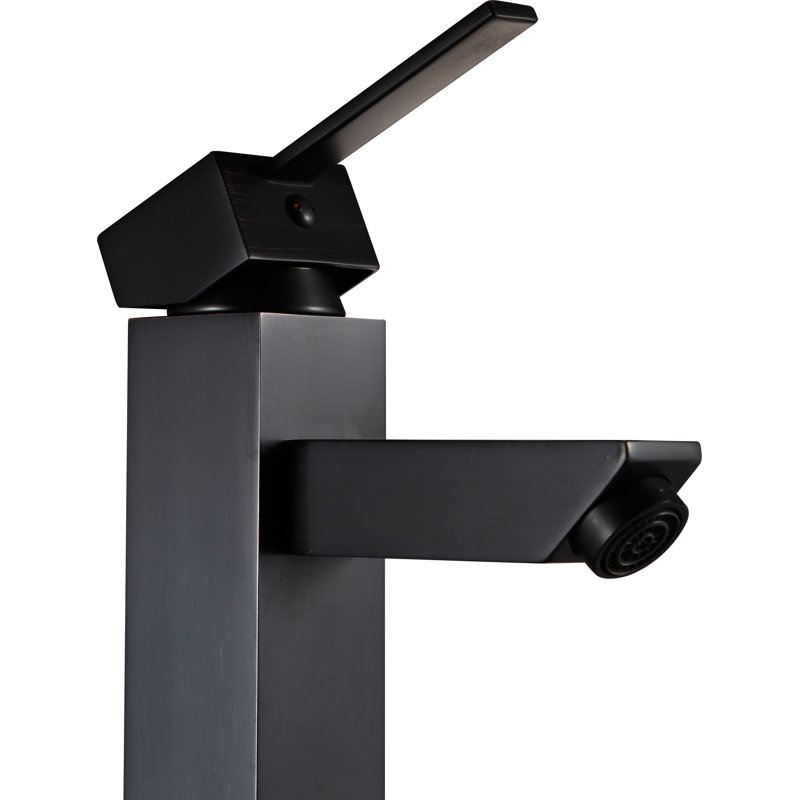 Pygmy Single-Hole Single-handle Bathroom Faucet, Oil Rubbed Bronze