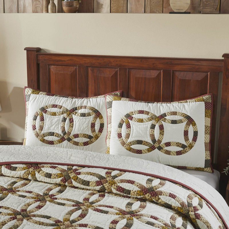  Custom House Cotton Quilt Set, Queen Quilt + 2 Standard Shams
