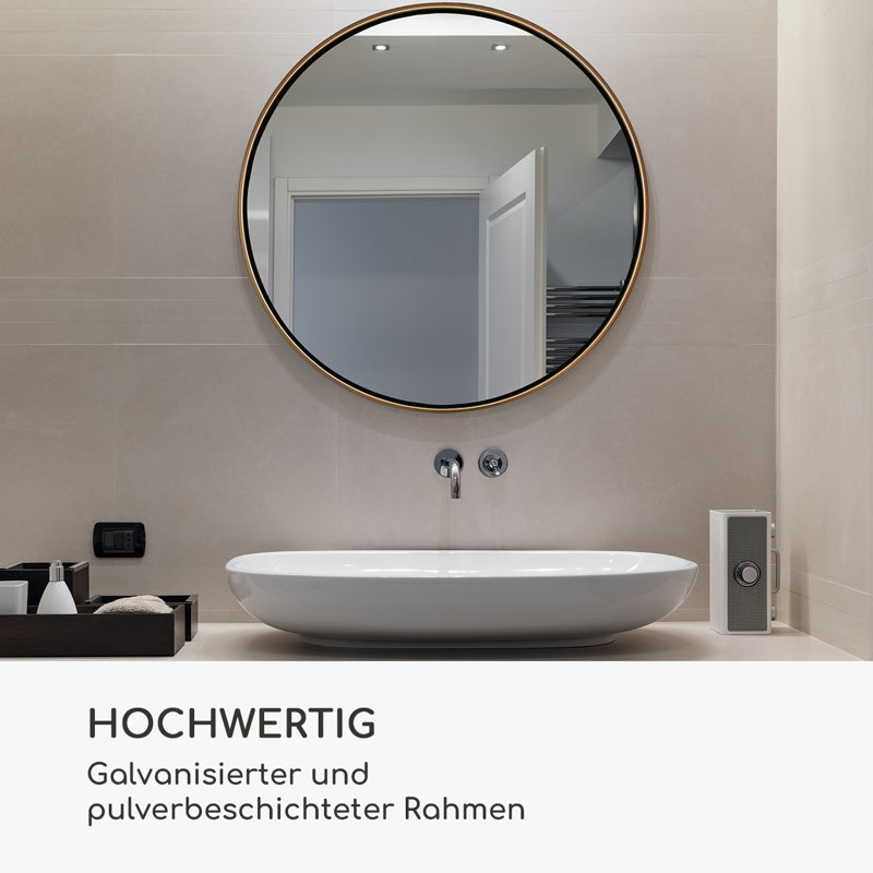 Metal Round Wall Mirror