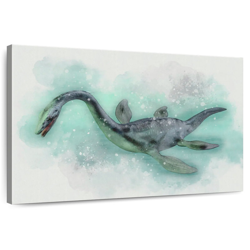 Brampt Mythic Loch Ness Monster, 24" H x 36" W