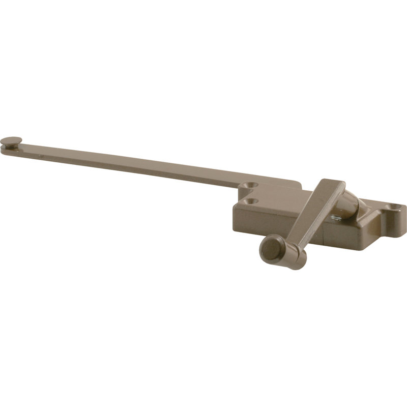 Opérateur à battant droit à fixation en surface 9 po Prime Bronze, paquet simple