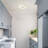 Katilynn Dimmable Crystal LED Flush Mount Ceiling Light Ceiling Lights For Kitchen Hallway Light Fixtures Bathroom Ceiling Light